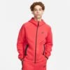 Veste Nike Tech Fleece Windrunner - Rougea