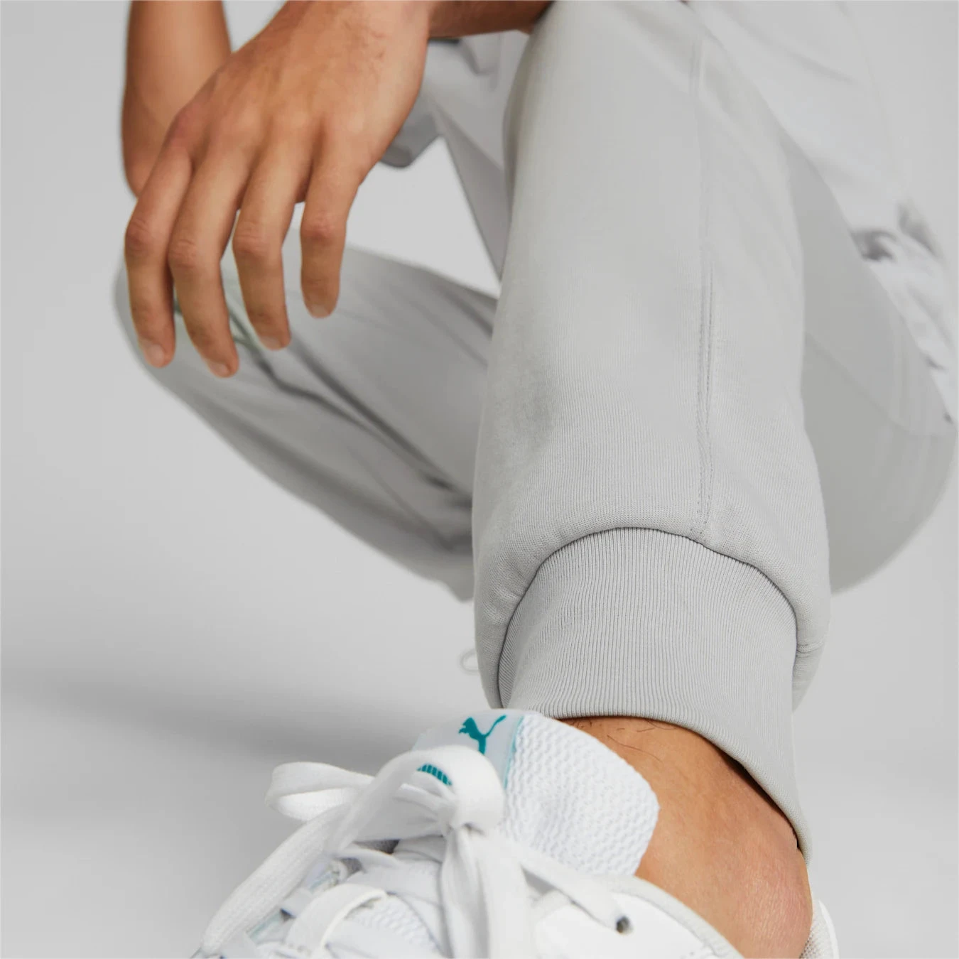 Pantalon Puma Mercedes-AMG - Gris/Rougea â Image 5