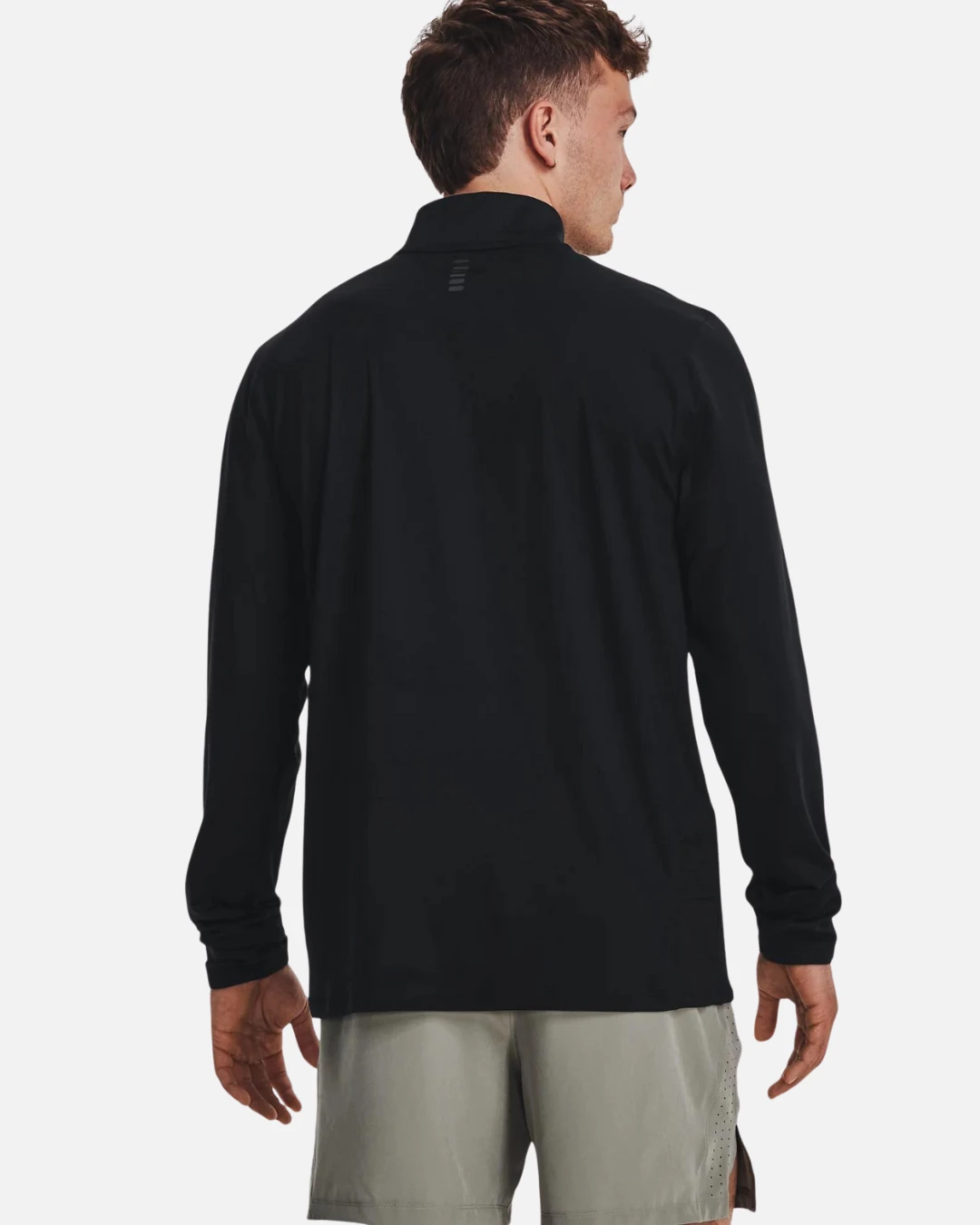 Haut Under Armour Qualifier Run - Noir â Image 2