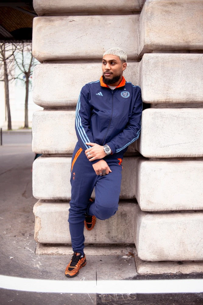 Pantalon D'entrainement New York City FC 2022/2023 - Bleu/Orange â Image 3