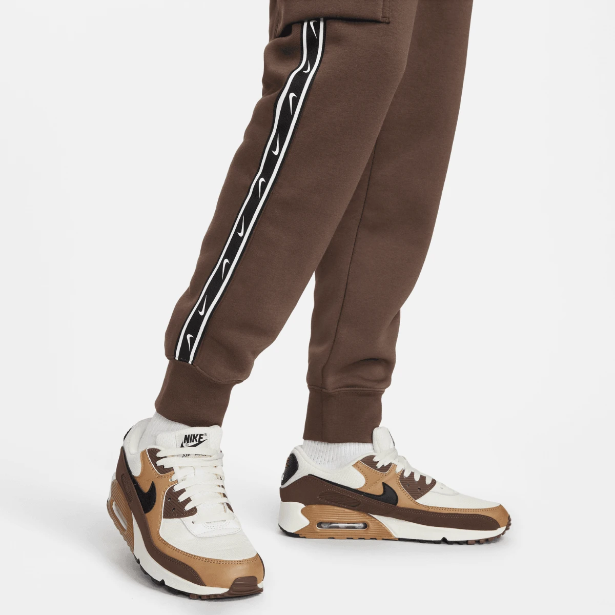 Pantalon Nike Sportswear Repeat - Marron/Blanc/Noira â Image 5