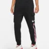 Pantalon Nike Sportswear Repeat - Noir/Rose/Blanca