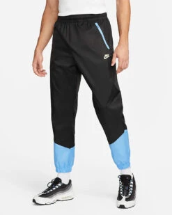 Pantalon Nike Windrunner - Noir/Bleua