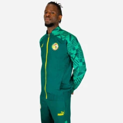 Veste De Survêtement Sénégal 2022/2023 - Vert/Jaune