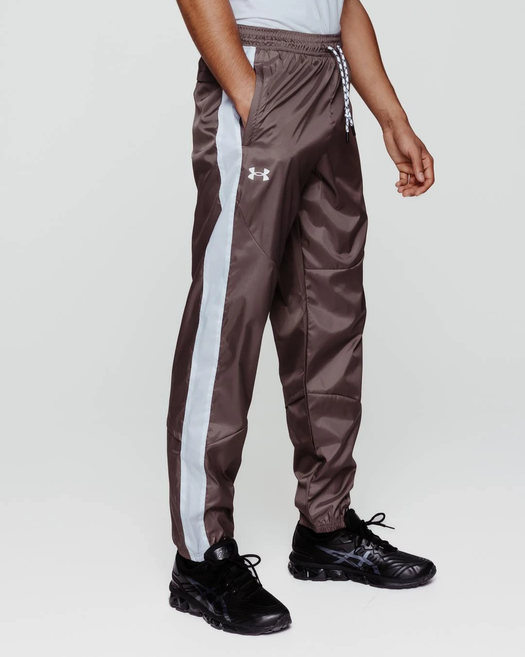 Pantalon Under Armour Legacy - Marron/Gris â Image 5
