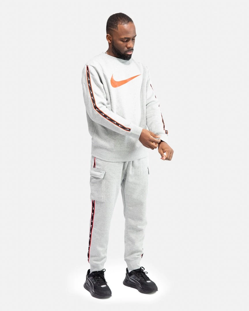 SurvĂȘtement Nike Sportswear Fleece - Gris/Rouge/Noira â Image 2
