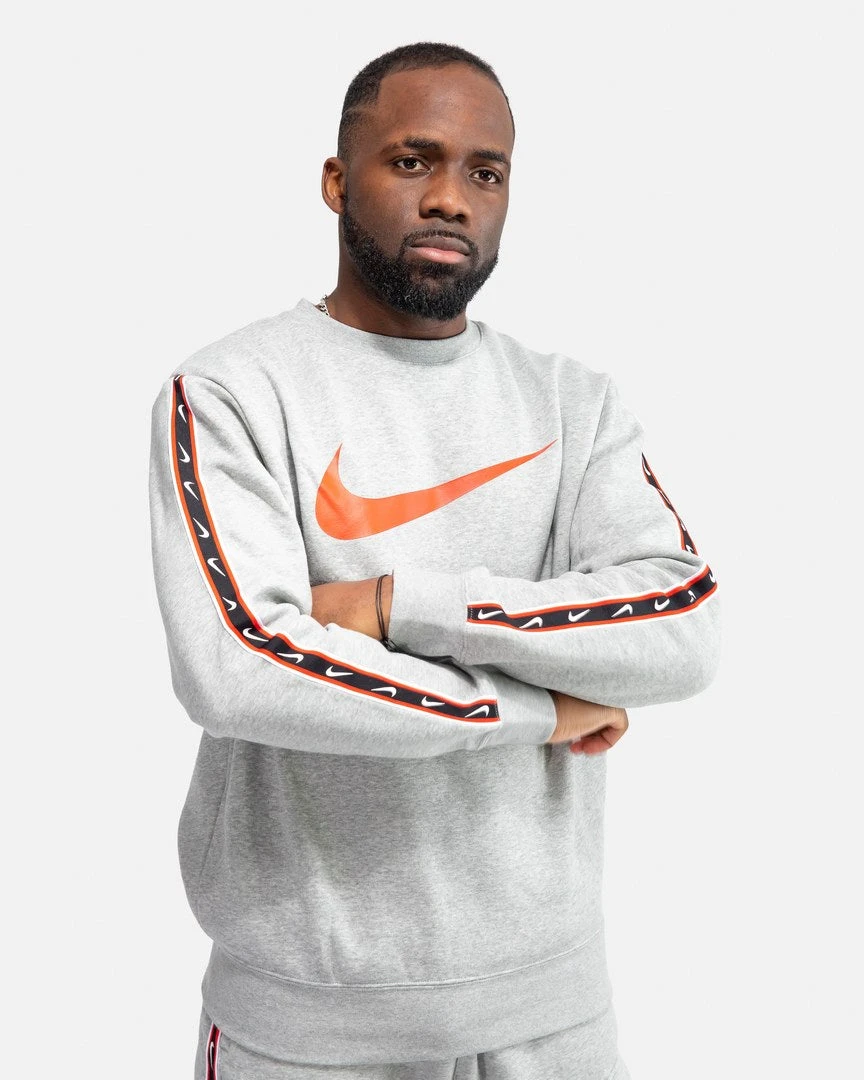 SurvĂȘtement Nike Sportswear Fleece - Gris/Rouge/Noira â Image 3