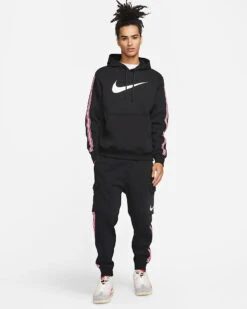 Survêtement Nike Sportswear Repeat - Noir/Blanc/Rosea