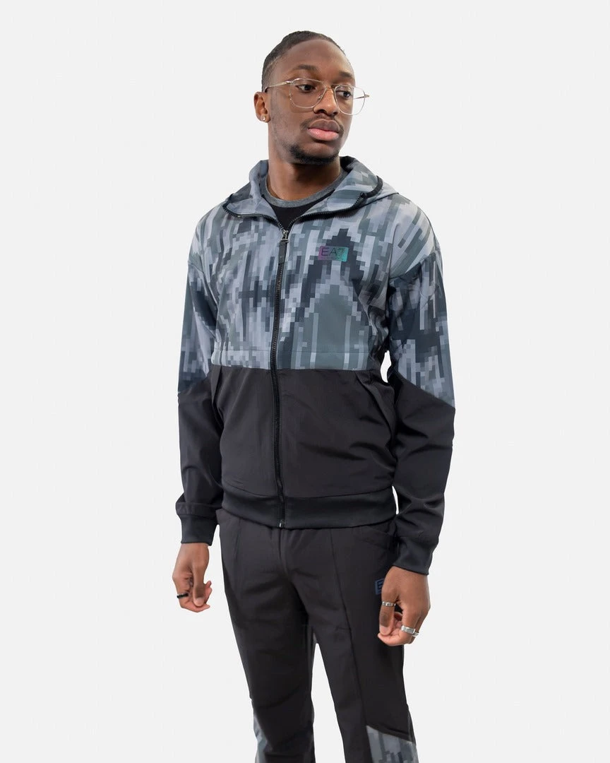 SurvĂȘtement Emporio Armani EA7 - Noir/Grisa â Image 2