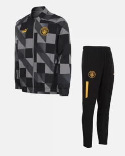 Survêtement Manchester City 2022/2023 - Noir/Gris/Jaune