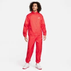 Survêtement Nike Sportswear Club - Rouge/Blanca