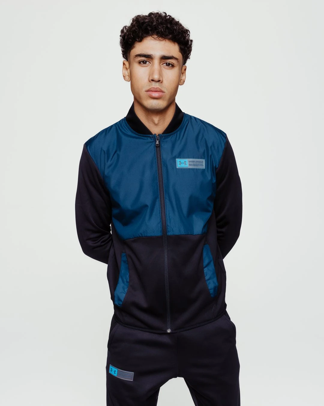 SurvĂȘtement Under Armour Fleece Storm - Bleu/Noir â Image 3