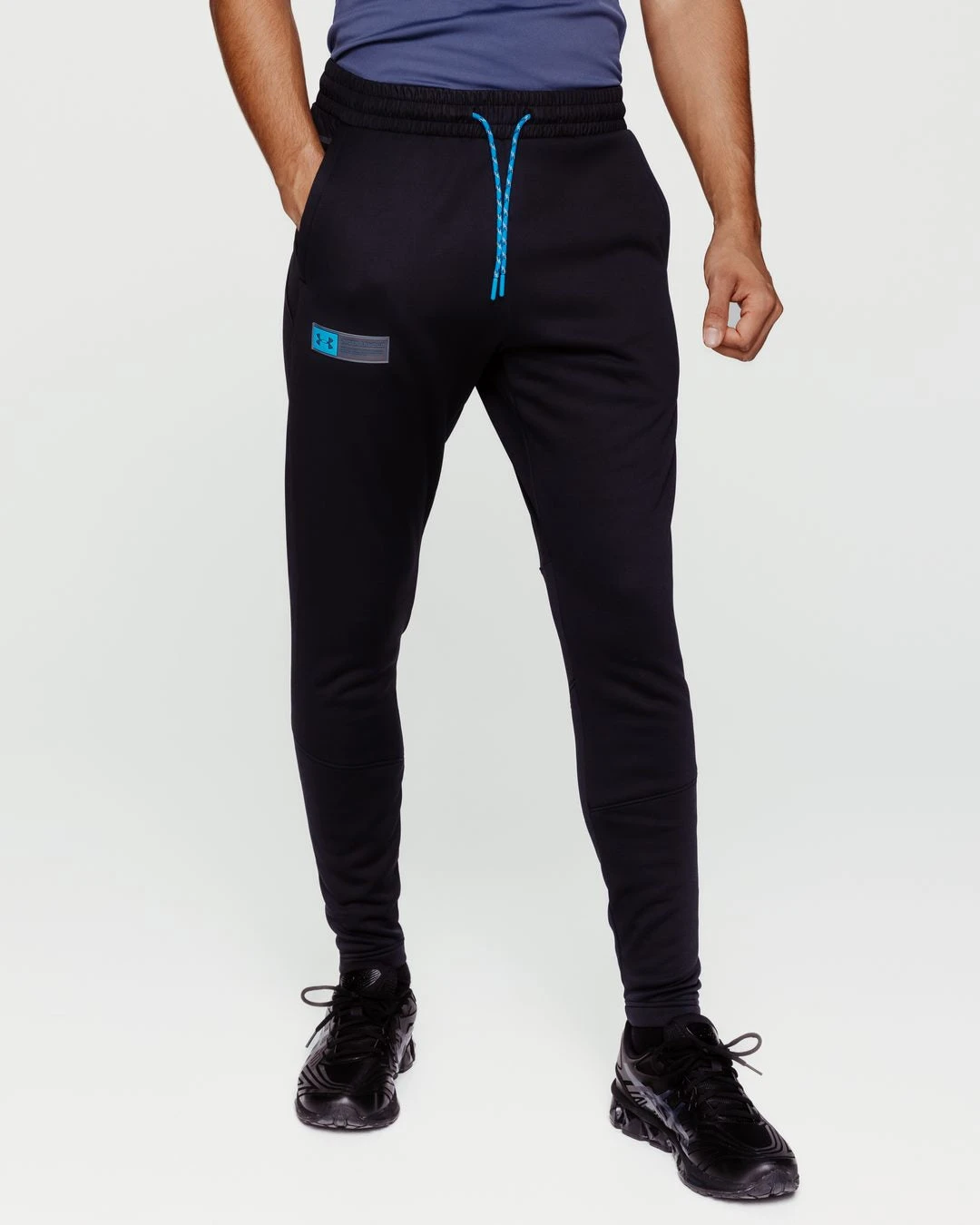 SurvĂȘtement Under Armour Fleece Storm - Bleu/Noir â Image 6