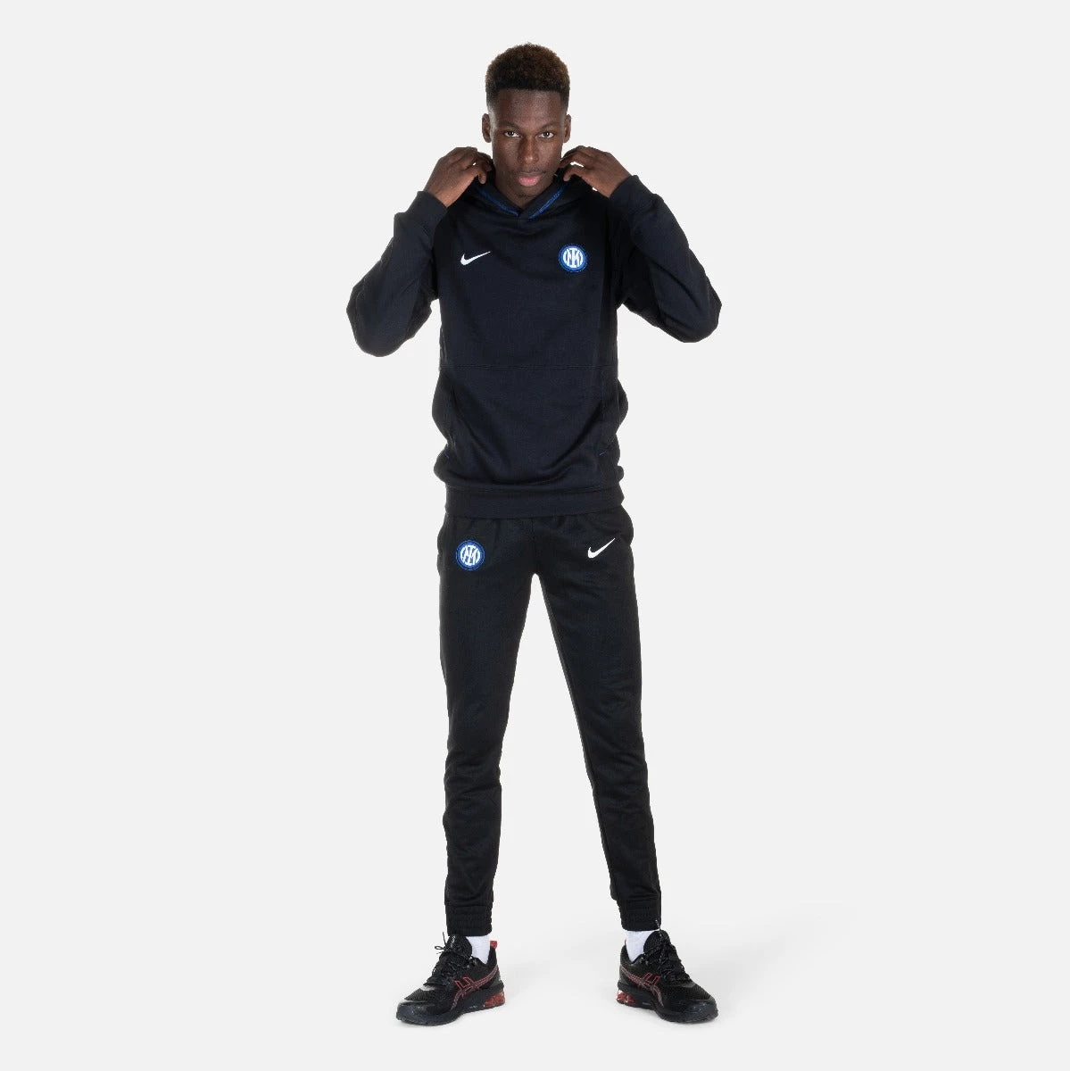 Sweat Ă Capuche Inter Milan 2022/2023 - Noir â Image 4