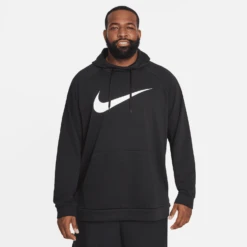 Sweat à Capuche Nike Dry Graphic - Noir/Blanca
