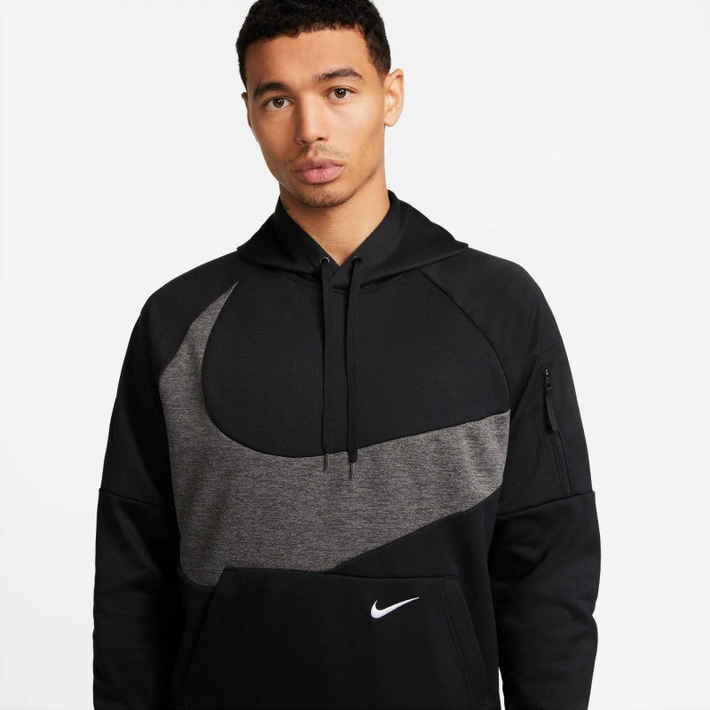 Sweat Ă Capuche Nike Therma-Fit - Noir/Gris â Image 4