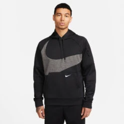 Sweat à Capuche Nike Therma-Fit - Noir/Grisa
