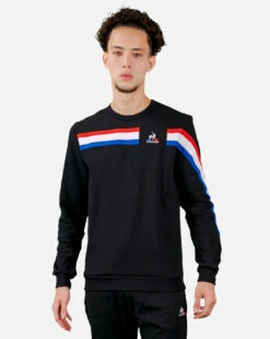 Sweat Le Coq Sportif Tricolore - Noir