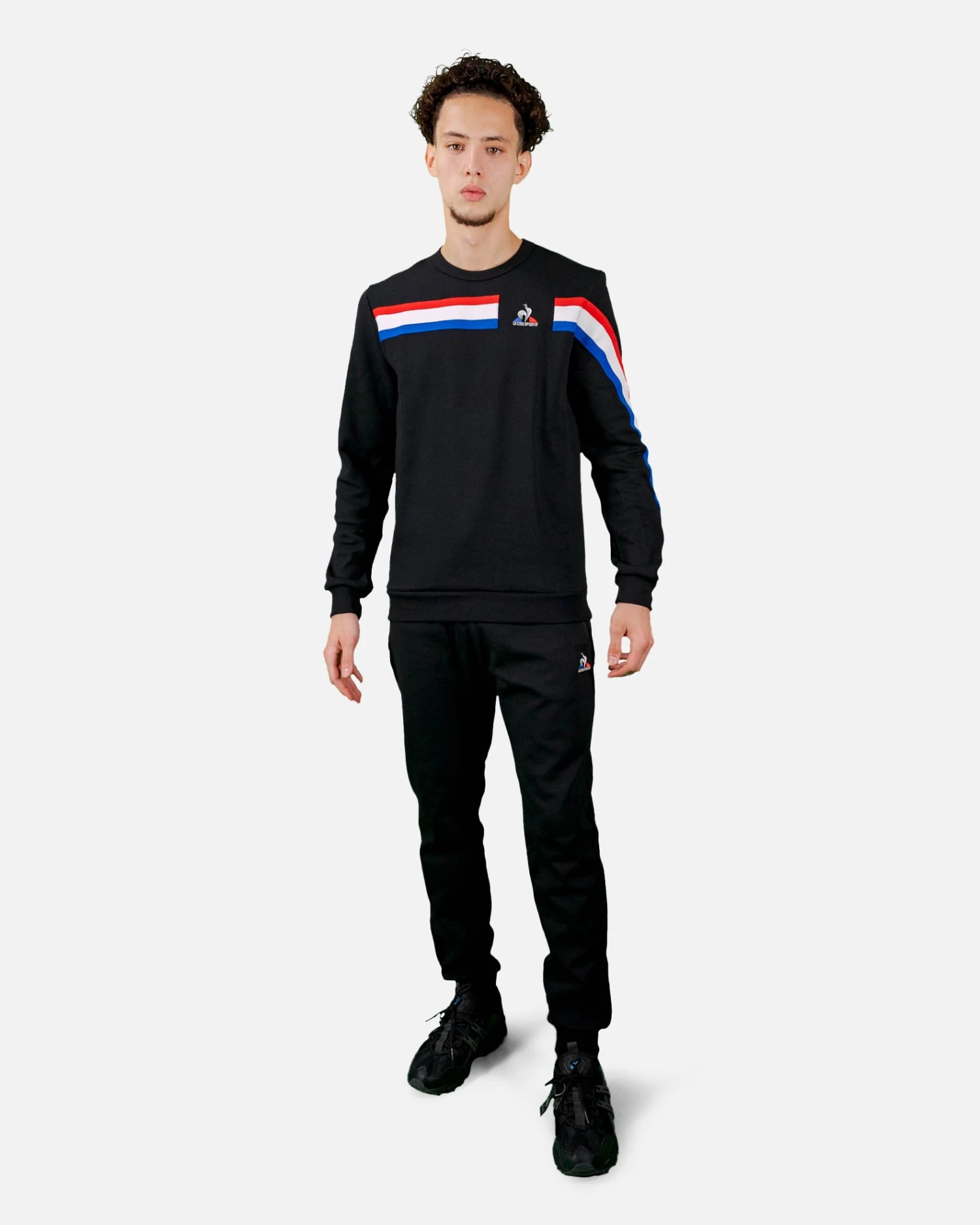 Sweat Le Coq Sportif Tricolore - Noir – Image 5