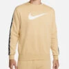 Sweat Nike Sportswear Fleece - Beige/Blanc/Noira