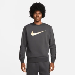 Sweat Nike Sportswear Fleece - Gris/Doréa