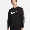 Sweat Nike Sportswear Fleece - Noir/Gris/Blanca
