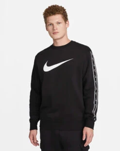 Sweat Nike Sportswear Fleece - Noir/Gris/Blanca