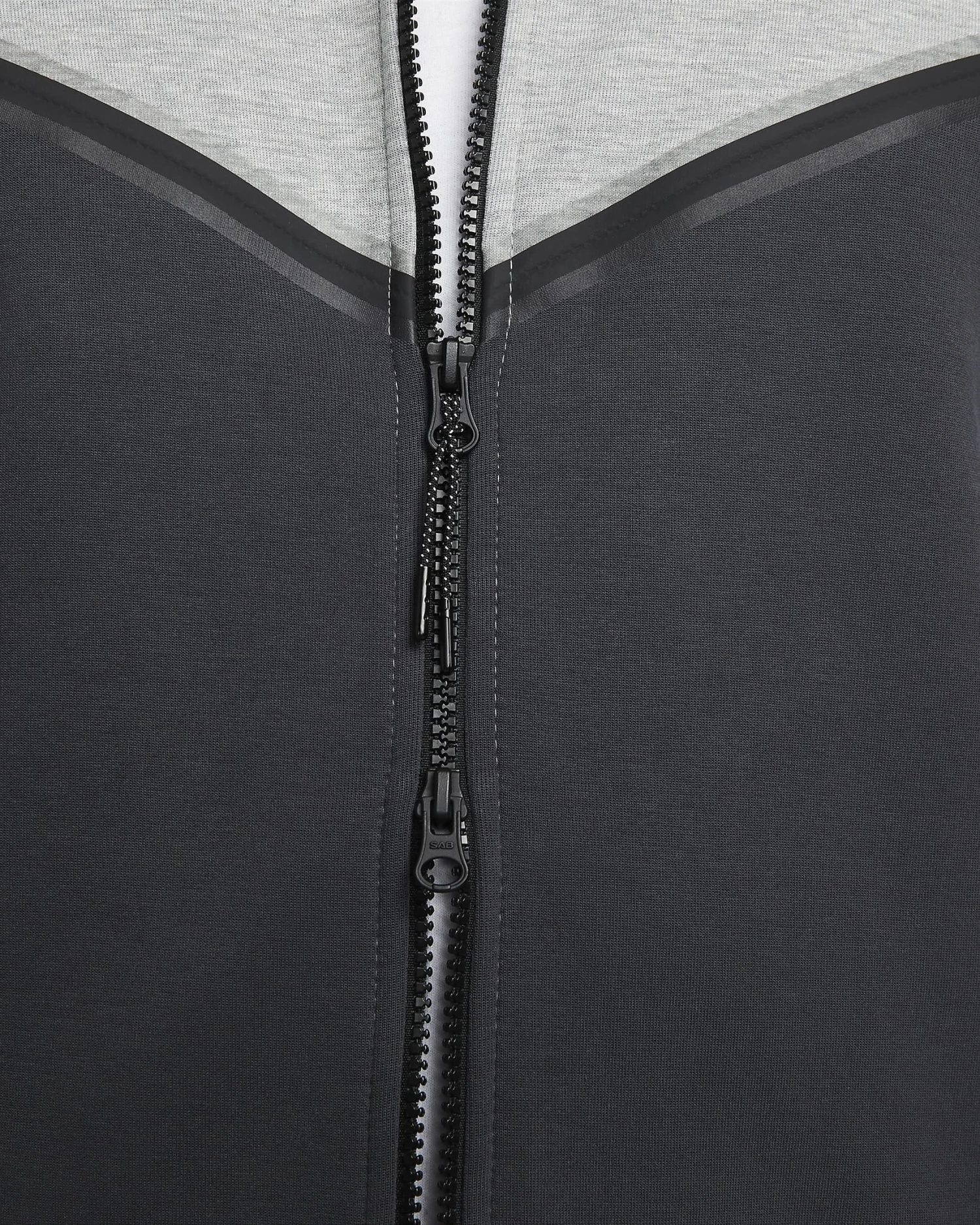 Veste Ă Capuche Nike Tech Fleece - Gris/Verta â Image 6