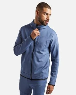 Veste à Capuche Nike Tech Fleece Lightweight - Bleu/Noira
