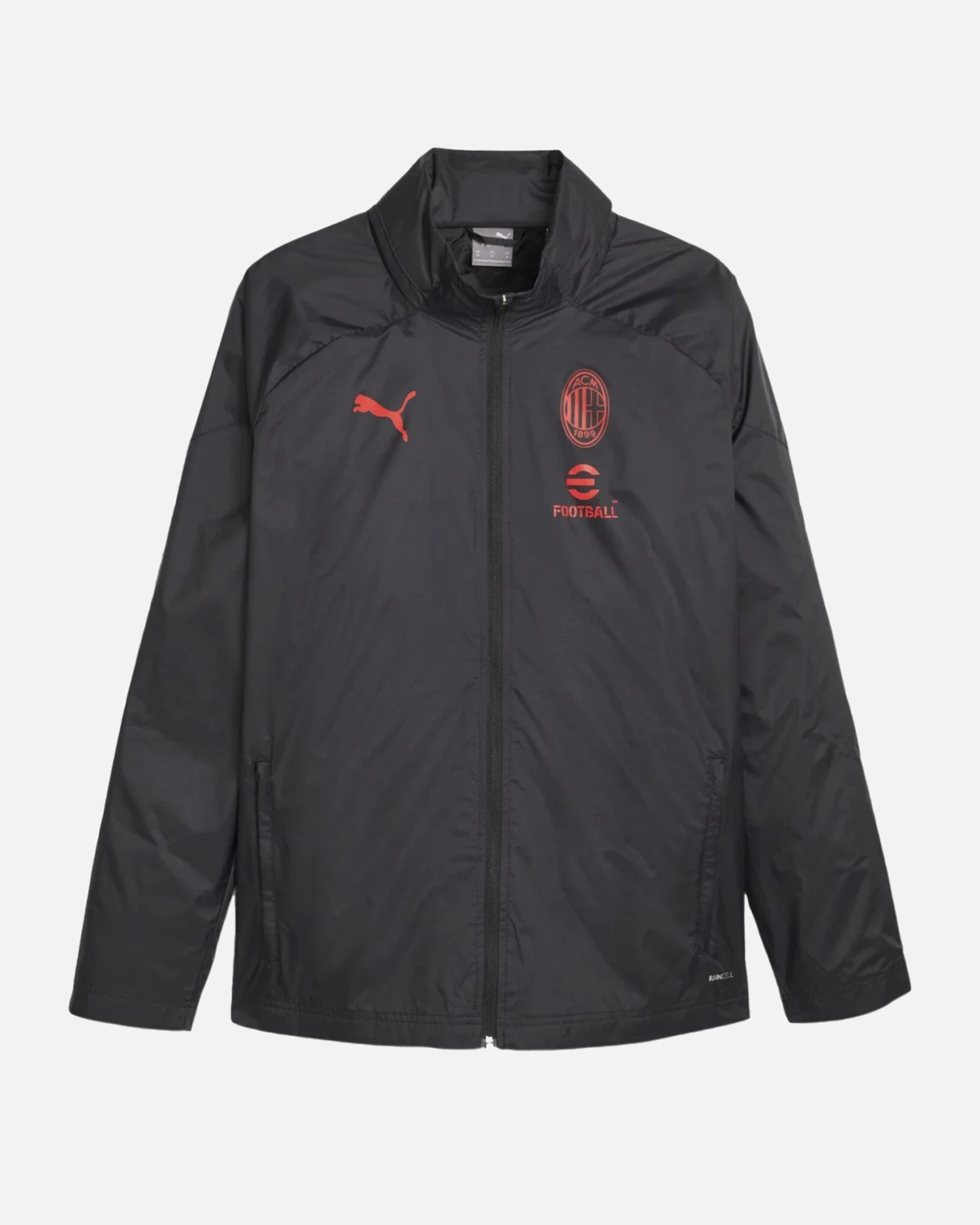 Veste Coupe-Vent Milan AC 2023/2024 - Noir/Rouge â Image 2