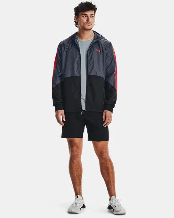 Veste Coupe-Vent Under Armour Legacy - Noir/Gris/Rouge â Image 5