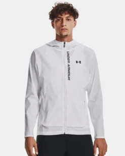 Veste De Survêtement Under Armour Outrun The Storm - Blanc