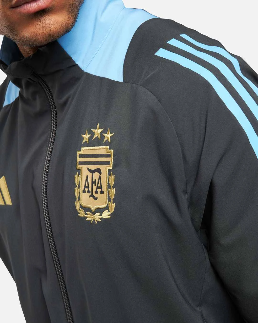 Veste De SurvĂȘtement Argentine 2024 - Gris/Bleu â Image 3
