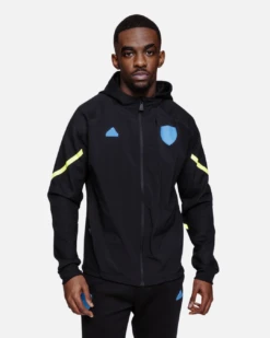 Veste D'entrainement Arsenal 2023/2024 - Noir/Bleu/Jaune