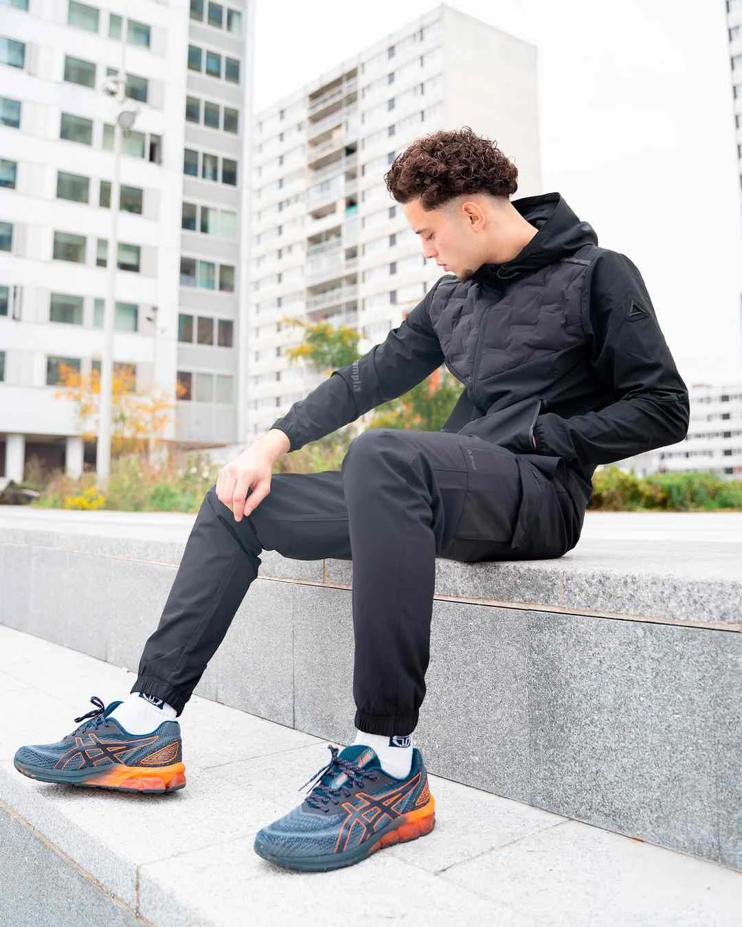 Pantalon Cargo Scampia Niro - Noir â Image 2