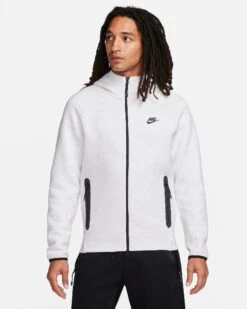 Veste Nike Tech Fleece Windrunner - Grisa