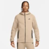 Veste Nike Tech Fleece Windrunner - Marrona