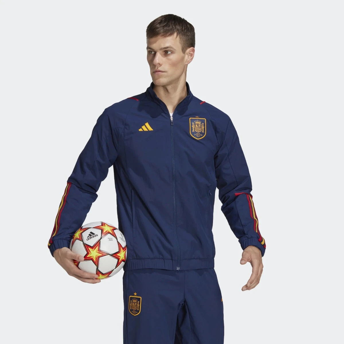 Veste De SurvĂȘtement Espagne 2022 - Bleu/Rouge/orange